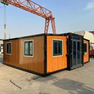 Casa Container Pieghevole ed Espandibile Ecologica da 40Ft e 20Ft, Prezzo Conveniente, Isolata, Prefabbricata, Portatile, Villa Mobile - Product Image 3
