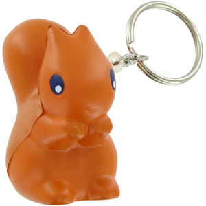 Porte-clés Écureuil Anti-stress Personnalisable avec Logo – Jouet Promotionnel en Mousse Souple pour Soulager l'Anxiété – Cadeau Fidget Nouveauté - Product Image 2