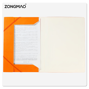 Sac de dossier de fichiers papier avec logo personnalisé en gros d'usine dossier de fichiers en expansion dossier de fichiers en expansion avec une corde élastique - Product Image 5