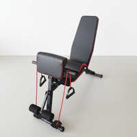 Banc de musculation pliable multifonctionnel réglable pour exercices et levée de poids – Équipement de gym essentiel