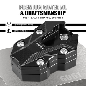 NICECNC para BMW R1300 GS <span class=keywords><strong>GSA</strong></span> 2024 2025, Extensión de Soporte Lateral, Placa de Extensión de Soporte, Almohadilla de Soporte Lateral, Ajuste de Altura Adaptable, Suspensión - Product Image 3