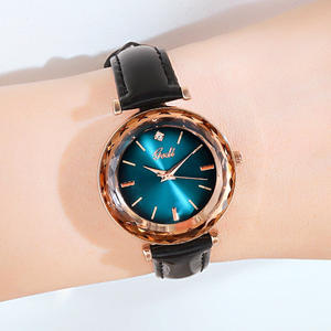 New trendy women's <b>watch</b> Korean style leather strap women's <b>watch</b> <b>waterproof</b> casual quartz model for students - Product Image 3