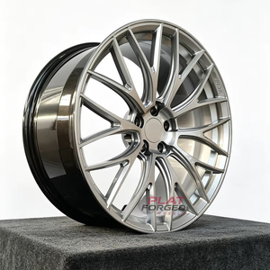 Rines de Carreras Negros Personalizados de 18x7 18x9 Pulgadas, 5x114.3, Aleación Monobloque Forjada para <span class=keywords><strong>BMW</strong></span> M3 M4 <span class=keywords><strong>M5</strong></span> I3 <span class=keywords><strong>I4</strong></span> F30 F31 F34 - Product Image 2