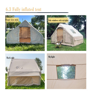 Carpa Inflable de Doble Capa Yi Wu 4 Estaciones, Impermeable 3000mm+, Resistente al Viento, de Tela Oxford, Fácil de Instalar, Una Habitación, para Campamento al Aire Libre - Product Image 4