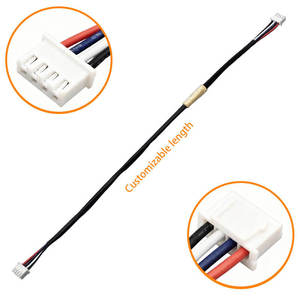 สายไฟฟ้ารถยนต์ UL1007 22AWG ราคาโรงงาน หัวต่อ Jst Xh 2.5 มม. 4 ขา ผลิตตามสั่ง - Product Image 2