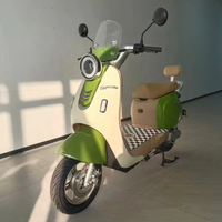 Scooter électrique moto certifié EEC COC L1e-B, couleur rouge, noir, vert, rose, Cappuccino Saige, pour les trajets urbains en Europe