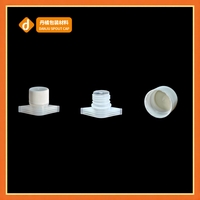 Bouchon verseur personnalisé en grande quantité, anti-fuite, à vis, 22 mm, en plastique, pour contenants de jus, sauces et gels douche