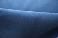 XJL-47 #   Suministros para Fábricas Textiles, Tela de Lona TC Azul Marino, Proceso de Teñido, Resistente al Encogimiento, Peso Medio, 80% Poliéster