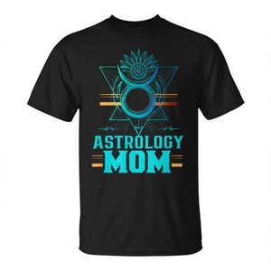 Camiseta de astrología para mamá, diseño del zodiaco, regalo del día de la madre para mamá astrologa - Product Image 2