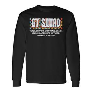 T-shirt à manches longues Gt Squad pour enseignants en éducation spéciale - Product Image 1