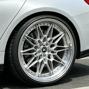 Jantes Bku <span class=keywords><strong>2</strong></span> pièces 826M forgées 5x112 18 19 20 21 pouces, jantes en alliage argentées personnalisées <span class=keywords><strong>pour</strong></span> BMW M3 G80 G81 M4 G82 G83 - Product Image 2