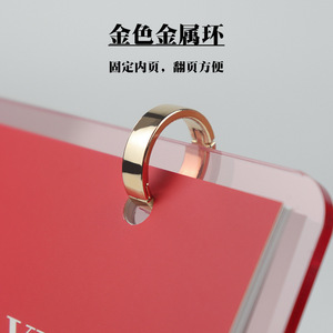 ที่วางปฏิทินอะคริลิค Irvine ปรับแต่งสีได้ สำหรับใช้ในสำนักงานและที่บ้าน - Product Image 5