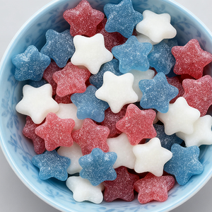 Caramelo gomoso multicolor afrutado Halal con etiqueta privada personalizada al por mayor con embalaje personalizado y servicios OEM/ODM - Product Image 3