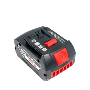 5.0Ah 5000mAh 18V Rechargeable Cordless Power Tool Batteries OEM/ODM Replacement Drill Battery for Bosch 18V GBA Lithium Ion