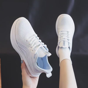 Chaussures de course décontractées sportives pour hommes en microfibre avec lacets, semelle intermédiaire en EVA, respirantes, tendance mode, semelle extérieure en caoutchouc - Product Image 3