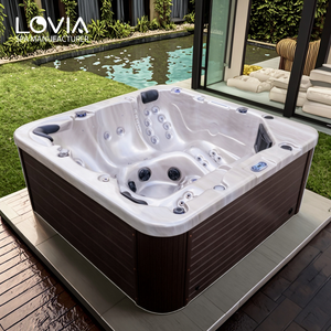 Nouvelle Conception Baignoire Balnéo Extérieure Japonaise Jacuzzi 5 Personnes pour Vente en Gros – Baignoires et Balnéos - Product Image 1