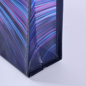 Bolsa de Compras Reutilizable Ecológica 2025, Bolsa de Mano Gruesa y Portátil, Bolsa Tejida de PP Ultrasónica Verde - Product Image 3