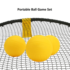 <span class=keywords><strong>Set</strong></span> da Gioco di <span class=keywords><strong>Pallavolo</strong></span> per Sport, Allenamento, Partite, Adulti, Adolescenti, Famiglia, Vacanze, Uso Interno ed Esterno, Roundnet, Spiaggia, Giardino - Product Image 2