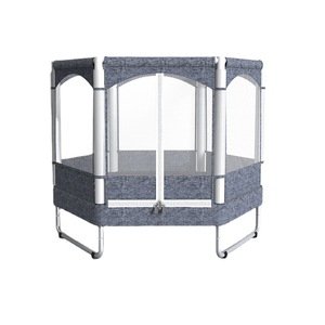 ซัพพลา<span class=keywords><strong>ย</strong></span>เออร์จีนขา<span class=keywords><strong>ย</strong></span>ส่งแทรมโพลีนในร่มสำหรับเด็ก แทรมโพลีนกระโดดแบบปลอดภั<span class=keywords><strong>ย</strong></span>พร้อมตาข่า<span class=keywords><strong>ย</strong></span>ป้องกันสำหรับเด็ก - Product Image 2
