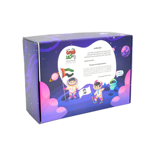 Cajas de Envío Corrugadas para Ropa de Bebé al por Mayor, con Diseño Azul y Juguetes, para Mamá y Bebé - Product Image 6