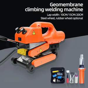 Geomembrane Welding <b>Machine</b> Hot Wedge Welding <b>Machine</b> HDPE Hot Melt <b>Machine</b> Automatic <b>Climbing</b> PVC Repair Welding Tools - Product Image 5