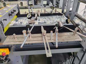 Tốc độ cao Tự động túi nhựa Máy làm PLC & động cơ thành phần cốt lõi cho Composite phim Túi nhựa làm Túi - Product Image 5