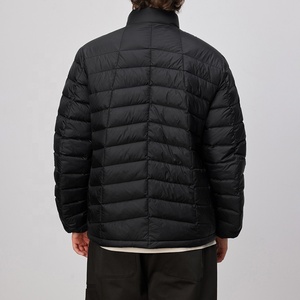 Veste décontractée pour <span class=keywords><strong>homme</strong></span> avec col montant - Manteau matelassé fin et léger, chaud et <span class=keywords><strong>court</strong></span>, idéal pour le printemps - Product Image 4