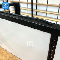 Rack de haute qualité beauté approvisionnement vitrine produit de beauté armoire support Extensions de cheveux affichage mural perruque présentoir