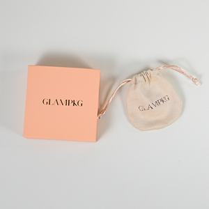 GALMPKG Wholesale Luxury Bracelet <b>Earring</b> Jewelry Packaging <b>Box</b> Custom Logo Printed <b>Gift</b> Rigid Magnetic <b>Box</b> with Suede Pouch - Product Image 5