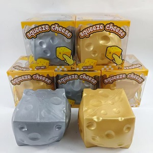 Juguete Antiestrés Gigante de Queso Blando de Levantamiento Lento 2026, Relleno de Harina, Juguete Sensorial para Oficina - Product Image 3