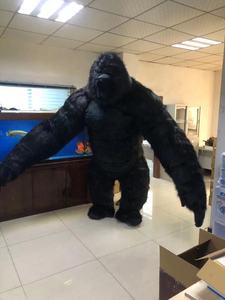 Funtoys CE Ape Gonfiabile Gorilla <span class=keywords><strong>Costume</strong></span> Della Mascotte 2.2m <span class=keywords><strong>Scimmia</strong></span> Gorilla Personalizzato Anime Cosplay Mascotte Tema Vestito Operato di Carnevale - Product Image 4