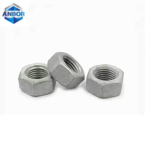 Écrou hexagonal DIN 934 M3-M12 en acier de qualité 8, zingué, pour la construction de machines ANBOR - Product Image 6