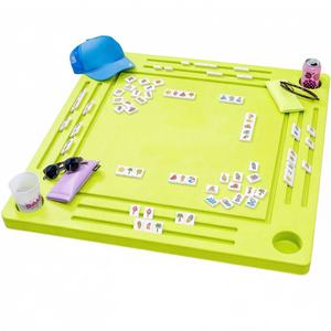 Tapis de piscine WaterMahj en EVA rigide, flottant et étanche, pour jeu de cartes, jeu de Rummy en plein air, jeu de société en cubes, cadeau - Product Image 1