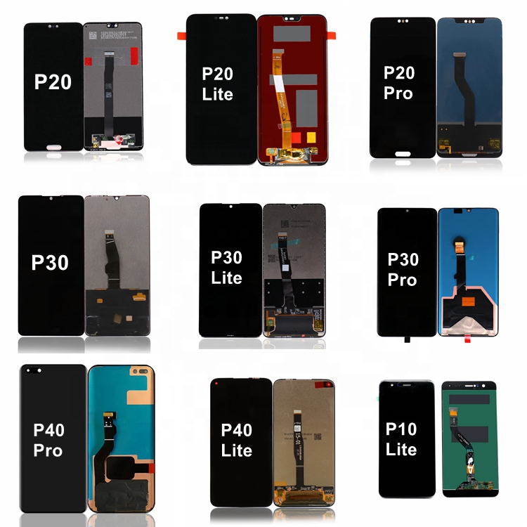 Display LCD + Touch Screen + Telaio Per Realme 6i (RMX2040) - Nero