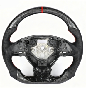 Volante Mejorado para <span class=keywords><strong>Ford</strong></span> Raptor F-150, con Fibra de Carbono Premium y Cuero Perforado, Gran Venta - Product Image 1