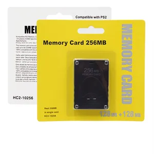 Extended Card SD Card 256MB Memory Card Game Stick For Sony PlayStation 2 PS2 Console Regular packing