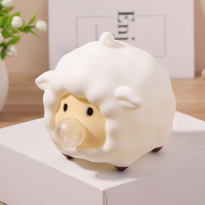 Bubble blowing squeeze toy [little sheep]
