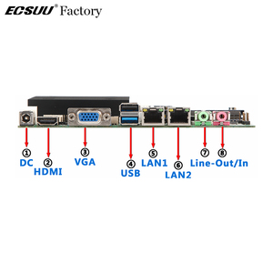 New tốt nhất bán Mini-ITX Intel J1900 Quad-core <span class=keywords><strong>DDR3</strong></span> 8GB SATA Rugged công nghiệp Bo mạch chủ cho tự động hóa - Product Image 2