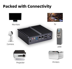 Qotom <span class=keywords><strong>Mini</strong></span> <span class=keywords><strong>PC</strong></span> Nhà Máy Máy Tính Máy POS Máy Chủ N4000/J4105/J4125 4 * RS-232 Cổng Nhúng Công Nghiệp <span class=keywords><strong>Mini</strong></span> <span class=keywords><strong>PC</strong></span> - Product Image 6