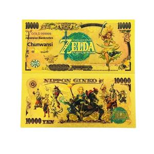 ธนบัตรอนิเมะตำนานเซลด้า ปี 2025 รุ่นใหม่ 12 แบบ ขายดี ชุบทอง 24k สำหรับนักสะสม - Product Image 3