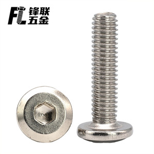 Tornillos de Cabeza Plana Hexagonal Biselada de Acero Inoxidable 201 Fenglian, M6 M8 M10, Grado A, Pernos para Muebles, Estándar GB - Product Image 3
