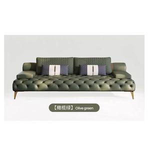 Warung kopi recycliner modern blue <span class=keywords><strong>velvet</strong></span> chesterfield cube sectional sofa sudut <span class=keywords><strong>dubai</strong></span> sofa longgar - Product Image 4