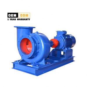 Pompe à flux mixte horizontale électrique à moteur diesel pour l'irrigation agricole et le transfert d'eau municipale - Product Image 1