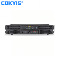 Amplificateur de puissance numérique de classe D COKYIS 1U pour montage en rack, 2/4 canaux, système audio professionnel pour KTV, sonorisation en direct, amplificateur de puissance audio
