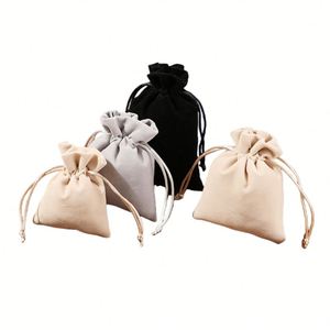 Bolsas de Terciopelo con Cordón y Colores Personalizables para Joyería, Collares, Pulseras y Pendientes - Product Image 2