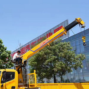 3.5 טון משאית רכוב מנוף 10 טון 25 טון משאית מנוף isuzu jmc הידראולי בום מנוף למכירה - Product Image 4