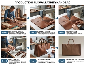 Bolso con Logotipo, Portátil, con Cierre, Reutilizable, Plegable, Impermeable, de PU, para Mujeres y Chicas, Personalizado, Grande - Product Image 1