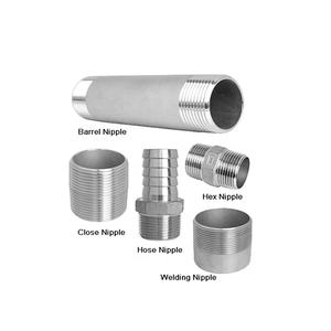 Tuyau en acier au carbone galvanisé, livraison gratuite, noir, baril, King, fermeture, mamelon de tuyau - Product Image 1