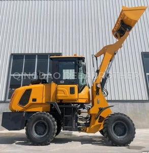 Vente flash Chargeuse sur pneus 800 kg 1000 kg 1200 kg 1500 kg 1800 kg 4 roues motrices Pelle avant <span class=keywords><strong>Mini</strong></span> benne Moteur Euro 5 CE Cargadora De Ruedas - Product Image 2