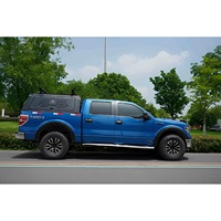 Capot rigide en aluminium pour pick-up, couverture imperméable, protection arrière pour Toyota Tacoma, Ford, GMC